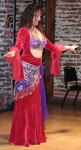 Devi Safir at Zarifa's Community Dance