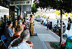 Spectators at Zarifa's