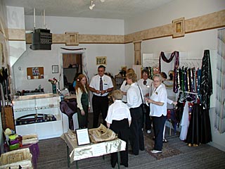 Ribbon Cutting Ceremony, Inside Store
