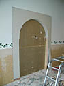 Sheetrocked Arch