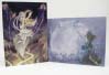 Moonrise with Fairies Greeting Card
