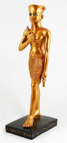 Amun Ra Statue, 9"