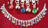 Belly Dancing Anklet with Glass Charms