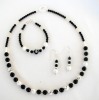 Black Onyx Necklace Set