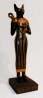 Egyptian Statue - Bast with Sistrum, 15"