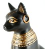 Bastet with Gold 8"