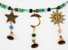 Hanging Sun Moon and Star Chime