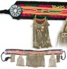 Multi Tribal Belt with Ornaments and Chains