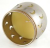 Brass Half Moon Candle Holder