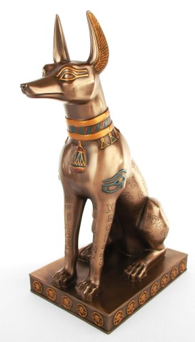Bronze Anubis 12"