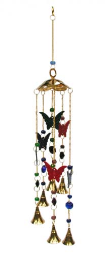 Butterfly Wind Chime with Bells