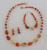 Carnelian Necklace Set