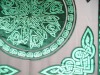 Celtic Design Velvet Scarf