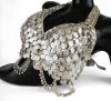 Belly Dance Coin Bra with Velvet Lining