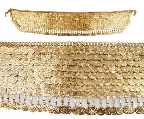 Belly Dance Belt Heavily Coined