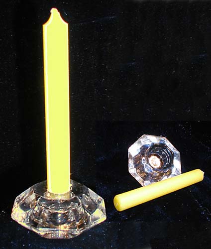 Reversible Crystal Candle Holder