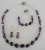 Amethyst Necklace Set