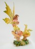 Fairy Figurine with Baby Pegasus - Kneeling Fairy