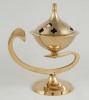 Brass Incense Burner with Handle