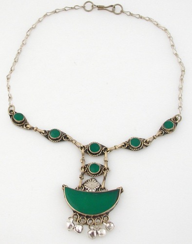Belly Dance Half Moon Necklace