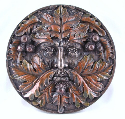 Greenman Plaque Fall