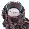 Greenman Incense burner & Candle Holder