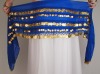 Belly Dance Hip Scarf, Large and Small Coins