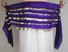 Belly Dance Hip Scarf, Large and Small Coins