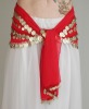 Belly Dance Hip Scarf, Large and Small Coins