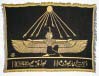 Egyptian Goddess Maat Throw Blanket
