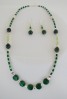 Malachite Necklace Set