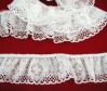 Double Layer White Lace Edging