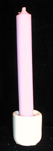 White Mini Candle Holder