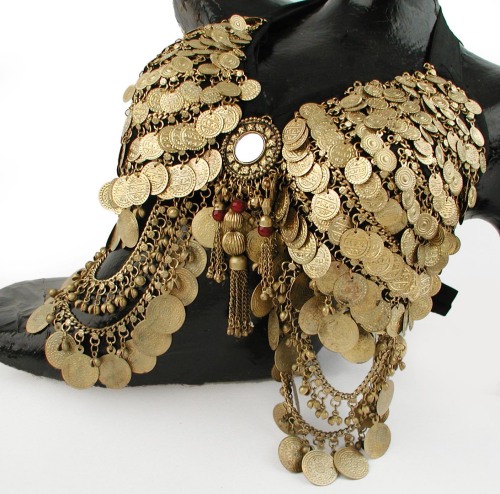 Coin Bra with Mirror and Bells
