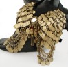 Coin Bra with Mirror and Bells