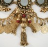 Belly Dance Necklace with Mirrors & Coins
