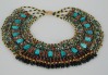 Scarab Beaded Collar