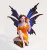Sitting Fairy with Mushroom