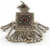 Tribal Belly Dance Ornament-Small Red Moon