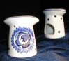 Ceramic Diffuser Oval Top, Half Moon