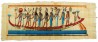 Boat of Gods and Goddess Papyrus 32"