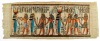 Isis, Hathor and Horus Papyrus 32"
