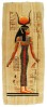 Isis Standing Papyrus 32"