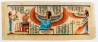 Isis with Open Wings Papyrus 32"