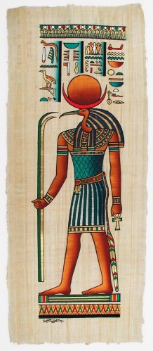Thoth Standing Papyrus 32"