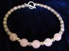 Rose Quartz Necklace Set