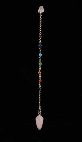 Chakra Pendulum - Rose Quartz