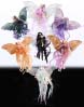 Soaring Fairy, Cloth Wings - Hanging Fairy