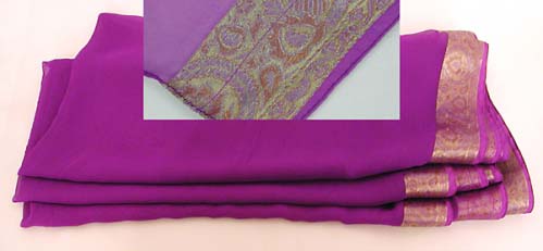 Saree Border Belly Dance Veil
