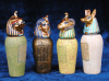 Canopic Jars, Set of 4